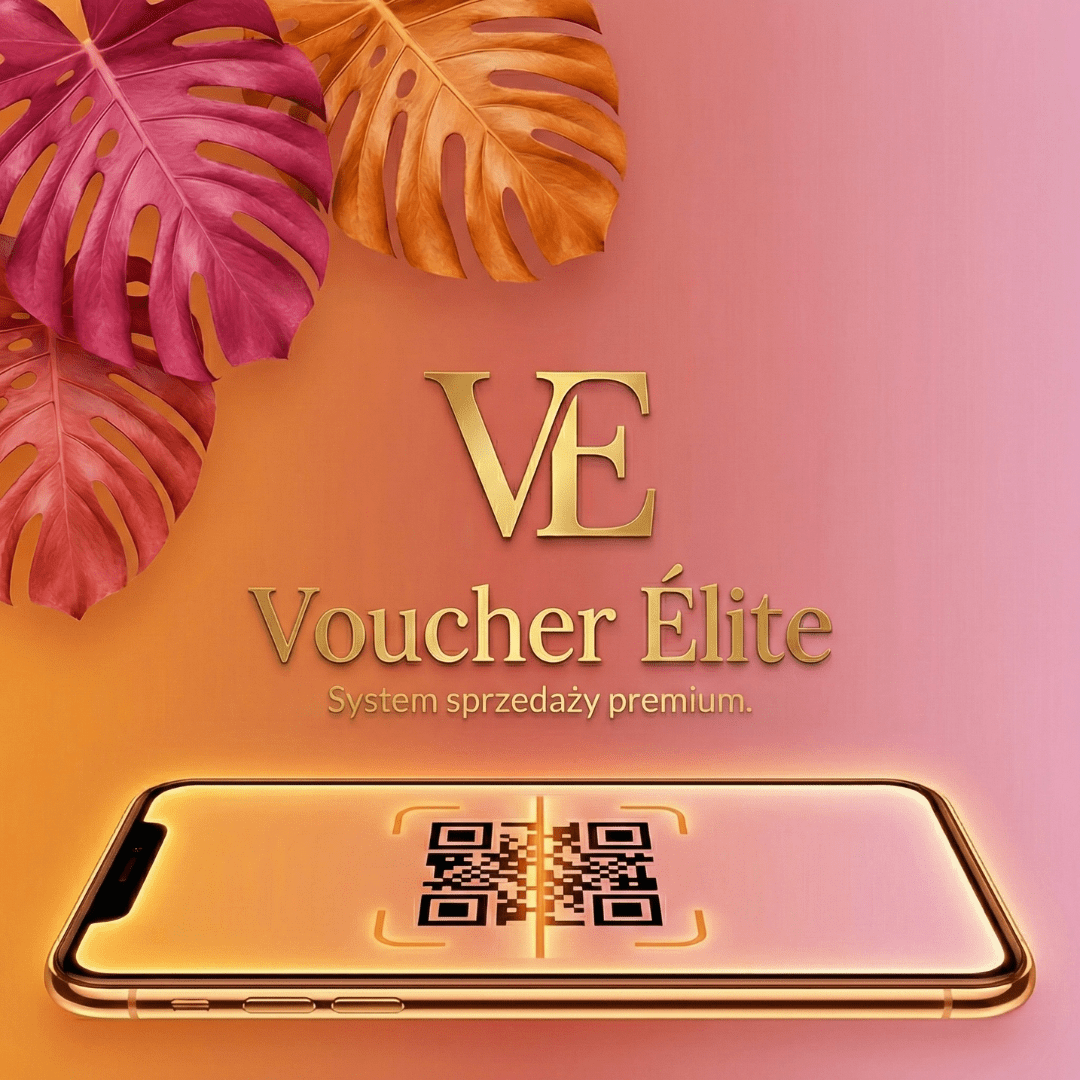 System bonów podarunkowych z kodem QR - skaner na telefon